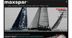 Desktop Screenshot of maxspar.com